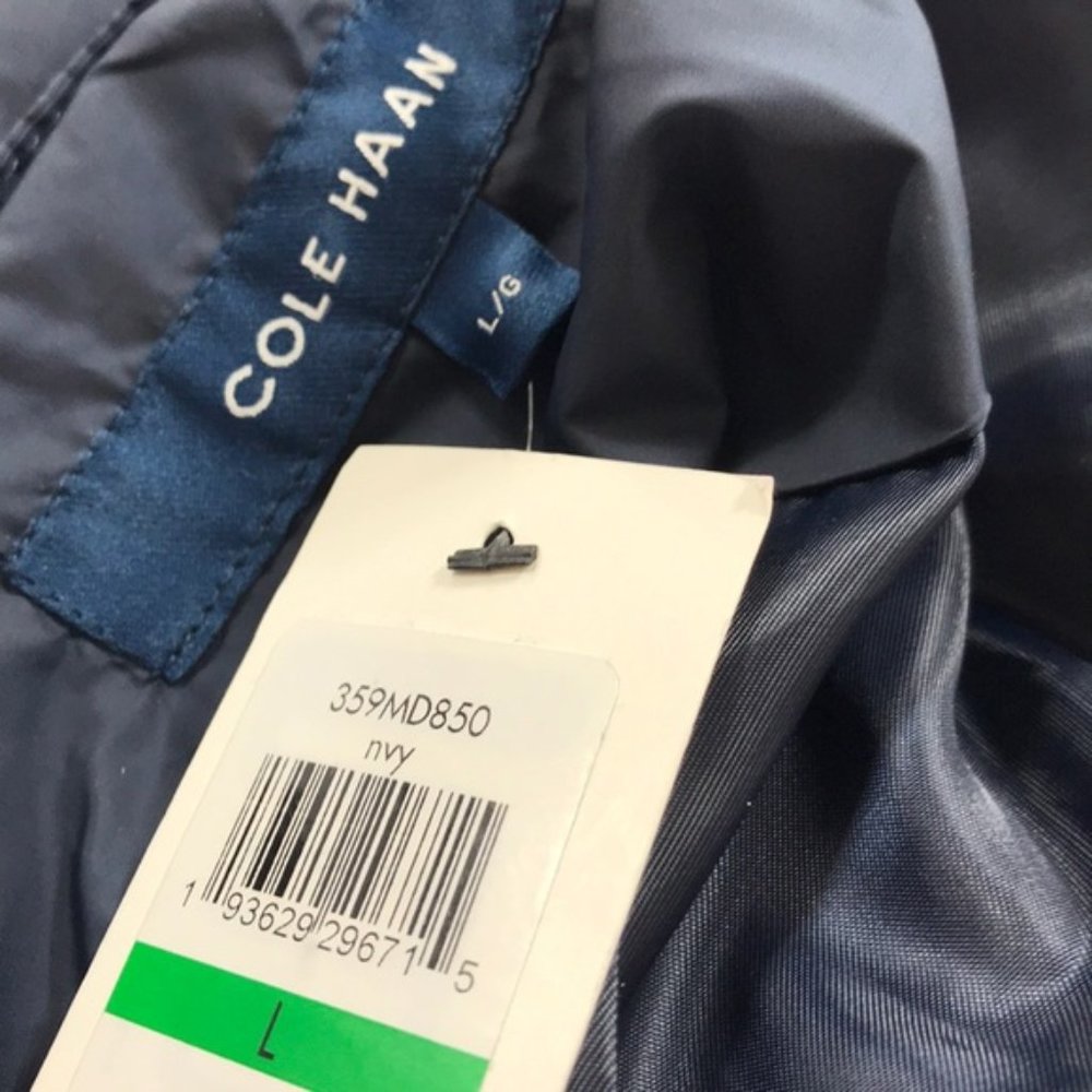 Cole Haan Stand Collar Essentail Down Coat - Picture 8 of 8